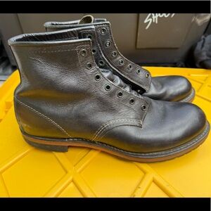 Discontinued Red Wing Heritage Boots 9014 Beckman Black Featherstone Size 10